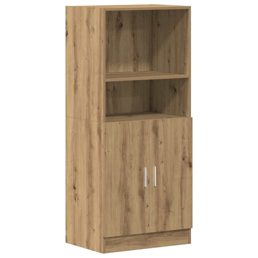 Kitchen Cabinet Artisan Oak 57x41,5x131,5 cm Engineered Wood Kitchen Cabinet Artisan Oak 57x41,5x131,5 cm Engineered Wood