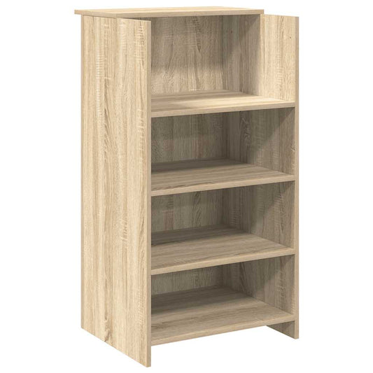 Reception Desk Sonoma Oak 55x50x103,5 cm Engineered Wood Reception Desk Sonoma Oak 55x50x103,5 cm Engineered Wood