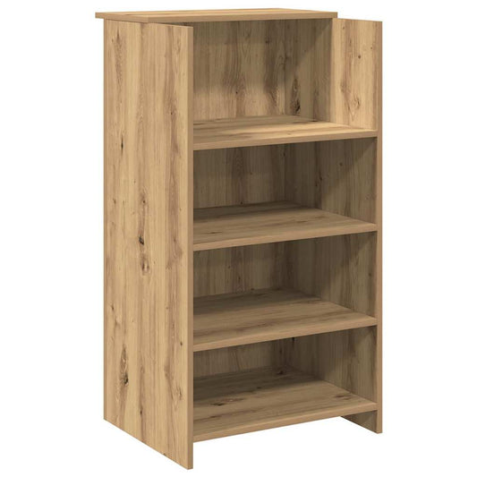 Reception Desk Artisan Oak 55x50x103.5 cm Engineered Wood Reception Desk Artisan Oak 55x50x103.5 cm Engineered Wood