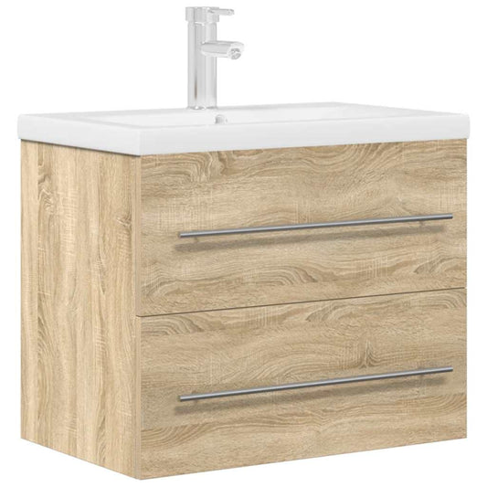 2 Piece Bathroom Furniture Set Sonoma Oak Engineered Wood 2 Piece Bathroom Furniture Set Sonoma Oak Engineered Wood
