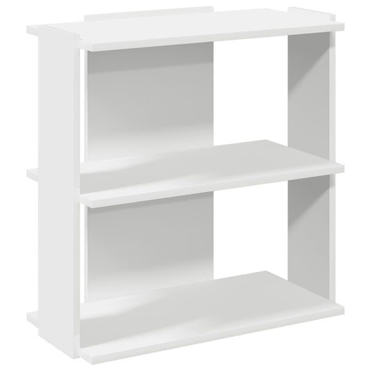 Bookcase 3-Tier White 60x30x60 cm Engineered Wood Bookcase 3-Tier White 60x30x60 cm Engineered Wood