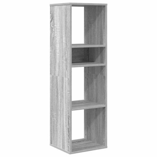 Book Cabinet Grey Sonoma 34x31x112 cm Engineered Wood Book Cabinet Grey Sonoma 34x31x112 cm Engineered Wood