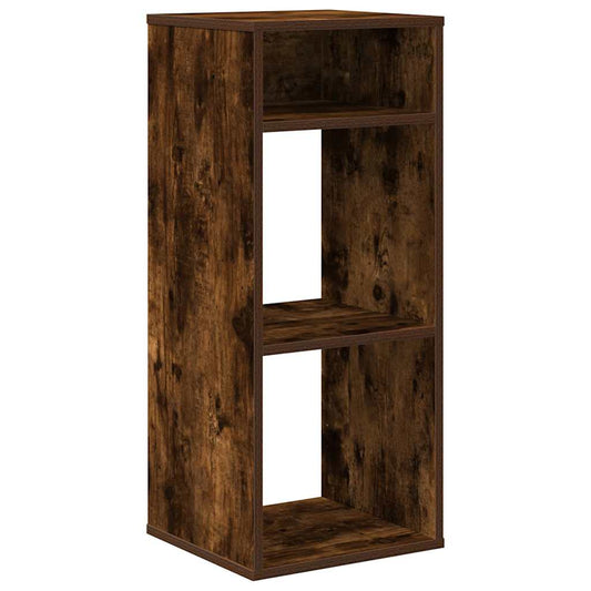 Book Cabinet Smoked Oak 34x31x80 cm Engineered Wood Book Cabinet Smoked Oak 34x31x80 cm Engineered Wood