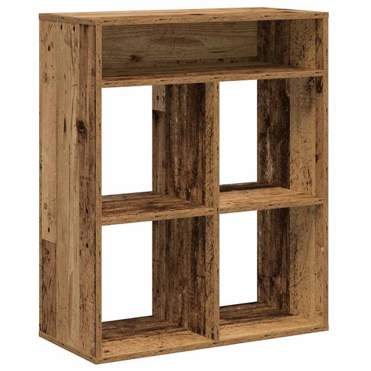 Book Cabinet Old Wood 66x31x80 cm Engineered Wood Book Cabinet Old Wood 66x31x80 cm Engineered Wood