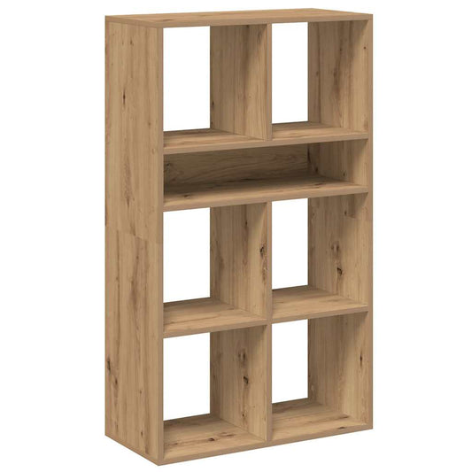 Book Cabinet Artisan Oak 66x31x112 cm Engineered Wood Book Cabinet Artisan Oak 66x31x112 cm Engineered Wood