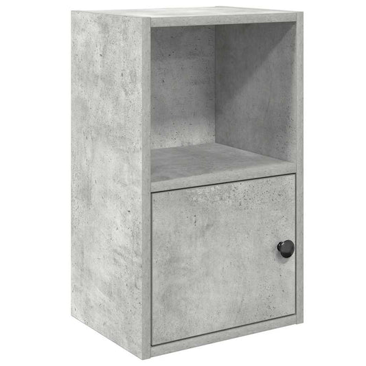 Bookcase Concrete Grey 31x24x52 cm Engineered Wood Bookcase Concrete Grey 31x24x52 cm Engineered Wood