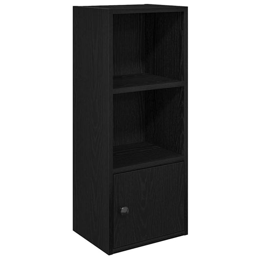 Bookcase Black Oak 31x24x77 cm Engineered Wood Bookcase Black Oak 31x24x77 cm Engineered Wood