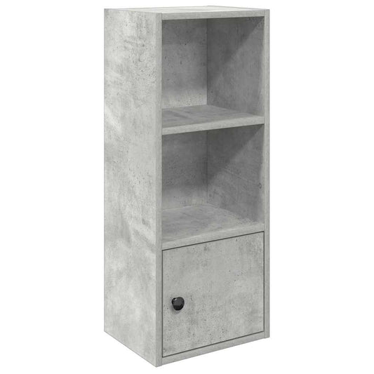 Bookcase Concrete Grey 31x24x77 cm Engineered Wood Bookcase Concrete Grey 31x24x77 cm Engineered Wood