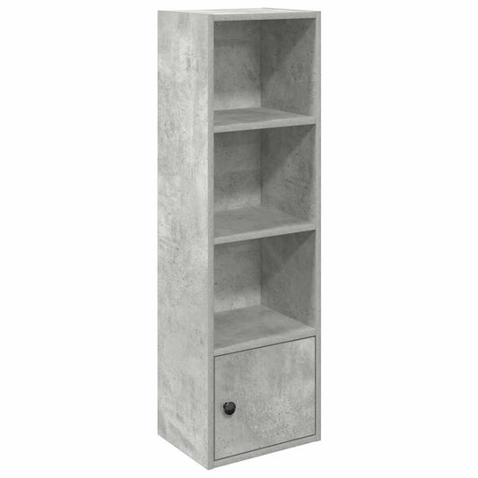 Bookcase Concrete Grey 31x24x102 cm Engineered Wood Bookcase Concrete Grey 31x24x102 cm Engineered Wood