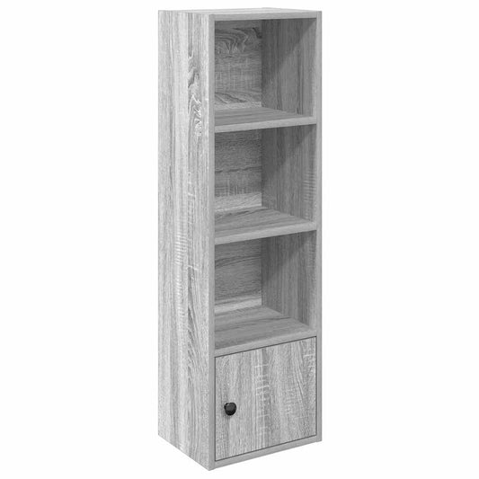Bookcase Grey Sonoma 31x24x102 cm Engineered Wood Bookcase Grey Sonoma 31x24x102 cm Engineered Wood