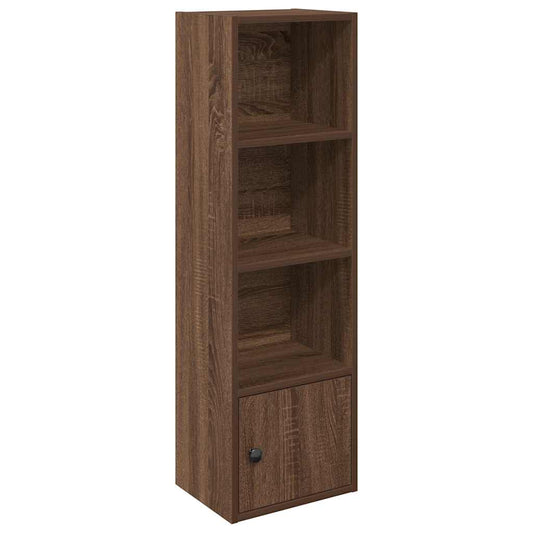Bookcase Brown Oak 31x24x102 cm Engineered Wood Bookcase Brown Oak 31x24x102 cm Engineered Wood