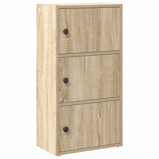Bookcase Sonoma Oak 40x24x77 cm Engineered Wood Bookcase Sonoma Oak 40x24x77 cm Engineered Wood