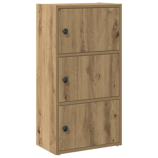 Bookcase Artisan Oak 40x24x77 cm Engineered Wood Bookcase Artisan Oak 40x24x77 cm Engineered Wood