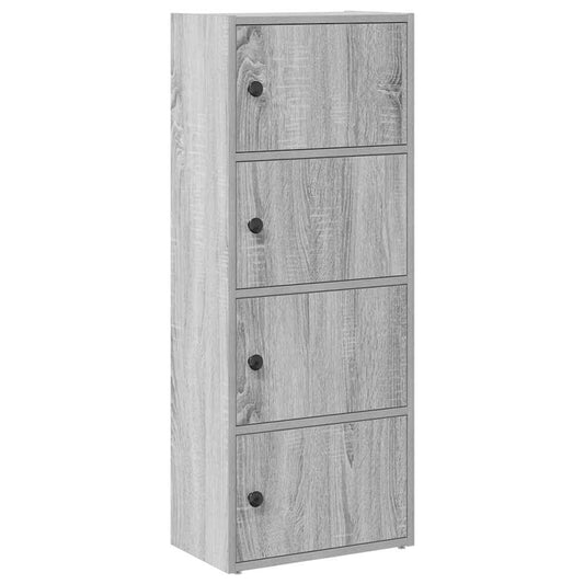 Bookcase Grey Sonoma 40x24x102 cm Engineered Wood Bookcase Grey Sonoma 40x24x102 cm Engineered Wood