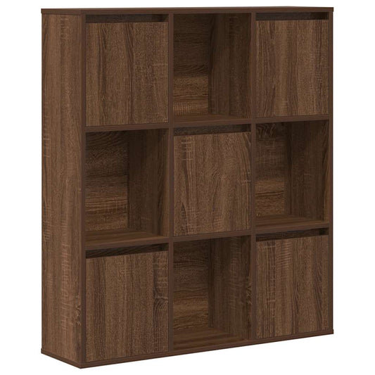 Bookcase Brown Oak 89x24x101.5 cm Engineered Wood Bookcase Brown Oak 89x24x101.5 cm Engineered Wood