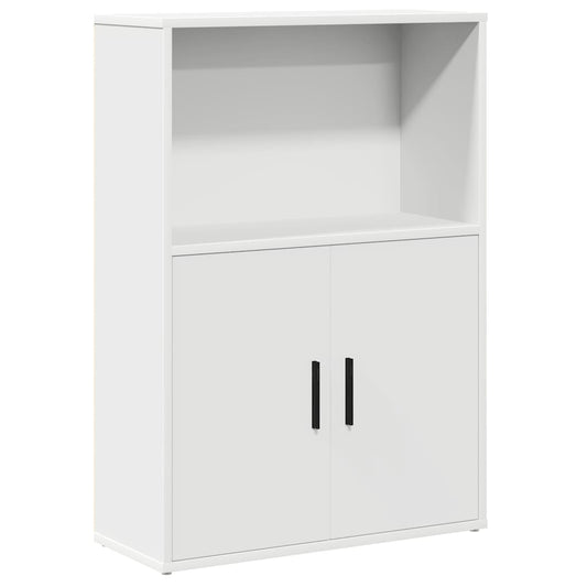 Bookcase White 60x24x85 cm Engineered Wood Bookcase White 60x24x85 cm Engineered Wood