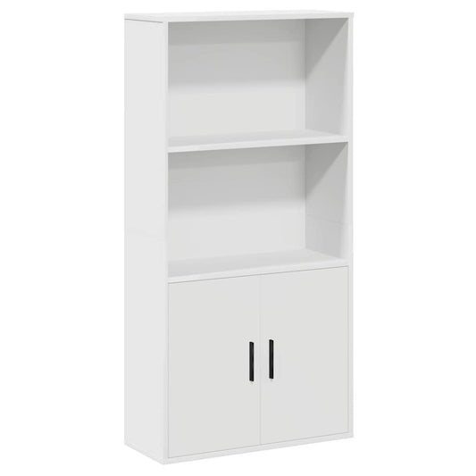Bookcase White 60x24x120 cm Engineered Wood Bookcase White 60x24x120 cm Engineered Wood