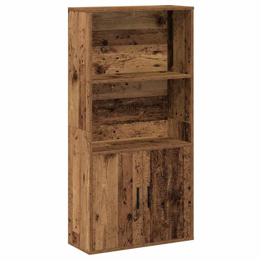 Bookcase Old Wood 60x24x120 cm Engineered Wood Bookcase Old Wood 60x24x120 cm Engineered Wood