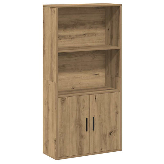 Bookcase Artisan Oak 60x24x120 cm Engineered Wood Bookcase Artisan Oak 60x24x120 cm Engineered Wood