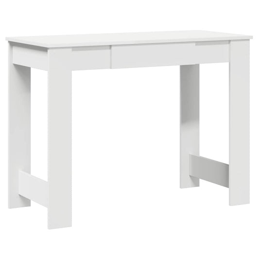 Desk White 100x45x75 cm Engineered Wood Desk White 100x45x75 cm Engineered Wood