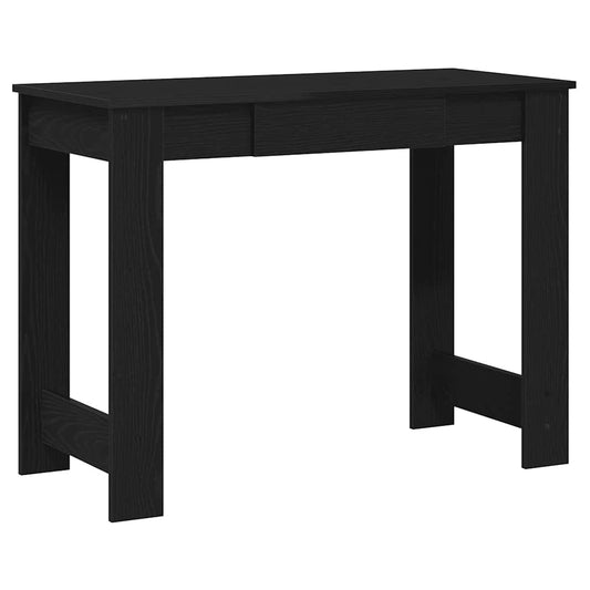 Desk Black 100x45x75 cm Engineered Wood Desk Black 100x45x75 cm Engineered Wood