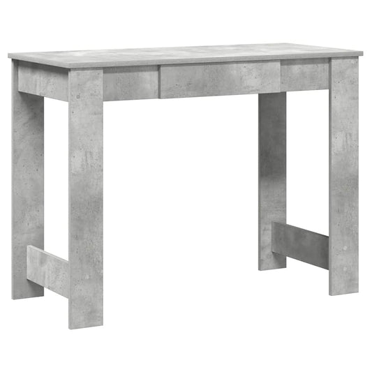 Desk Concrete Grey 100x45x75 cm Engineered Wood Desk Concrete Grey 100x45x75 cm Engineered Wood
