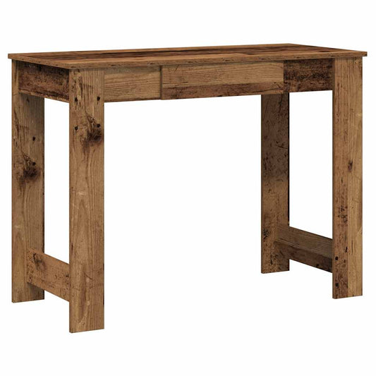 Desk Old Wood 100x45x75 cm Engineered Wood Desk Old Wood 100x45x75 cm Engineered Wood