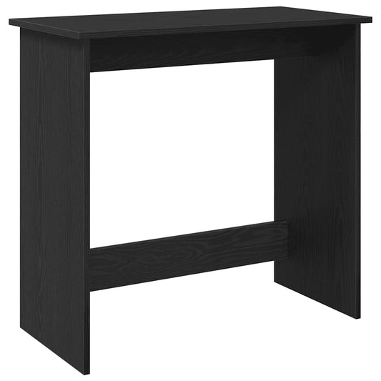 Desk Black 80x40x75 cm Engineered Wood Desk Black 80x40x75 cm Engineered Wood