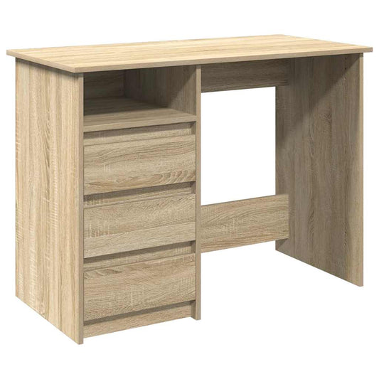 Desk Sonoma Oak 102x50x75 cm Engineered Wood Desk Sonoma Oak 102x50x75 cm Engineered Wood