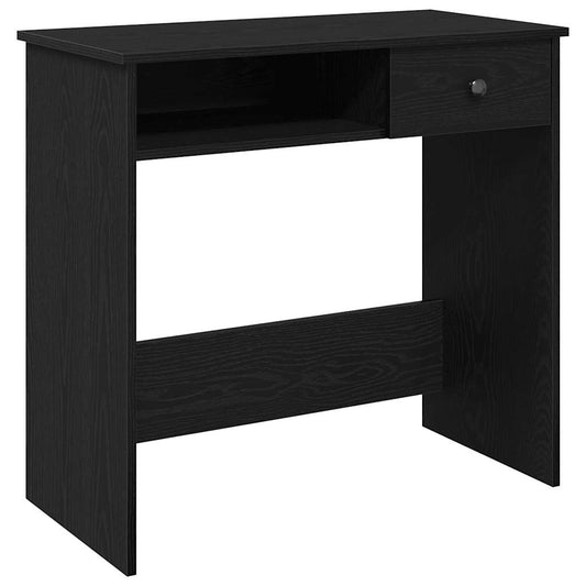 Desk Black 80x40x75 cm Engineered Wood Desk Black 80x40x75 cm Engineered Wood