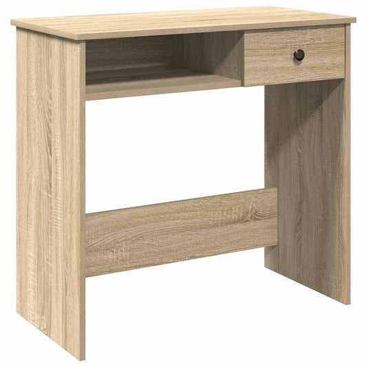 Desk Sonoma Oak 80x40x75 cm Engineered Wood Desk Sonoma Oak 80x40x75 cm Engineered Wood