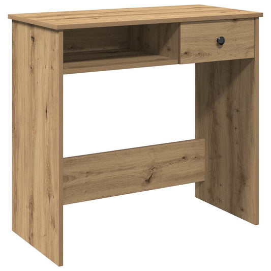 Desk Artisan Oak 80x40x75 cm Engineered Wood Desk Artisan Oak 80x40x75 cm Engineered Wood