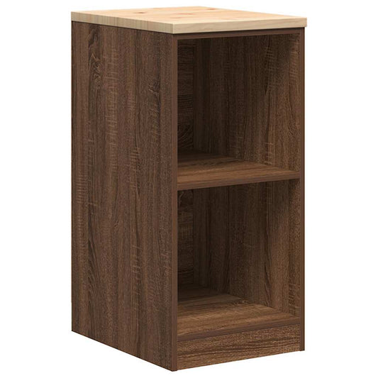 Garage Storage Cabinet Brown Oak 40x51x85 cm Solid Wood Pine Garage Storage Cabinet Brown Oak 40x51x85 cm Solid Wood Pine