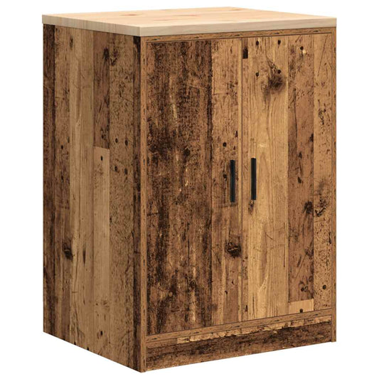 Garage Storage Cabinet Old Wood 60x51x85 cm Solid Wood Pine Garage Storage Cabinet Old Wood 60x51x85 cm Solid Wood Pine