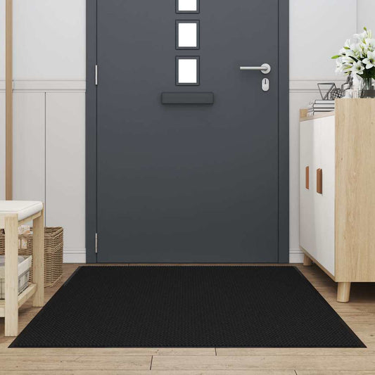 Doormat Black 115x200 cm Doormat Black 115x200 cm