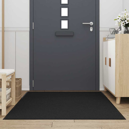 Doormat Black 115x200 cm Doormat Black 115x200 cm