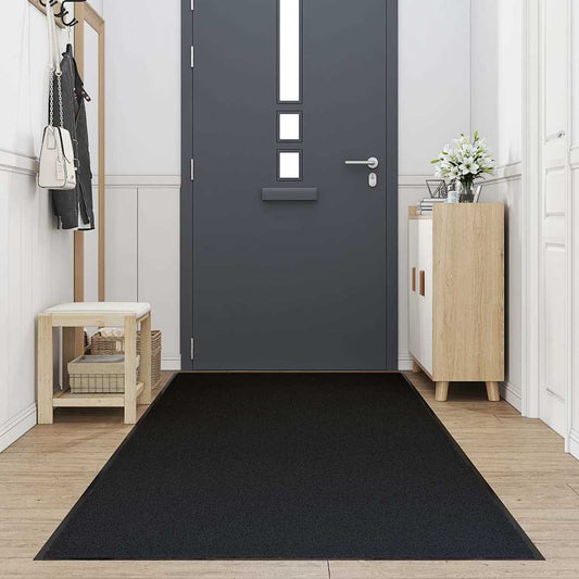 Doormat Black 115x400 cm Doormat Black 115x400 cm