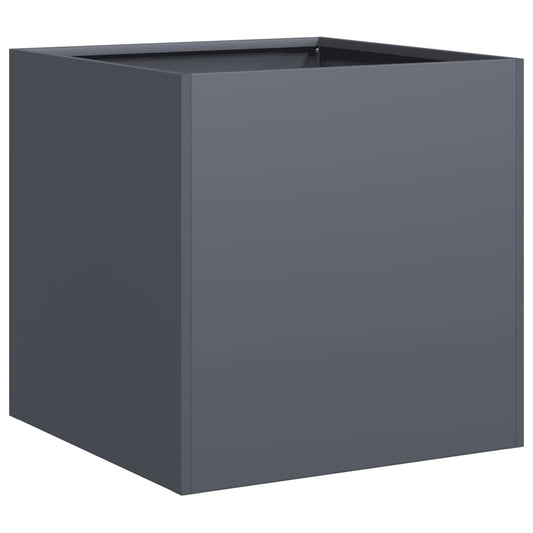 Planter Anthracite 40x40x40 cm Cold-rolled Steel Planter Anthracite 40x40x40 cm Cold-rolled Steel