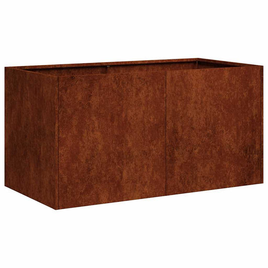 Garden Planter Rusty 80 x 40 x 40 cm Garden Planter Rusty 80 x 40 x 40 cm