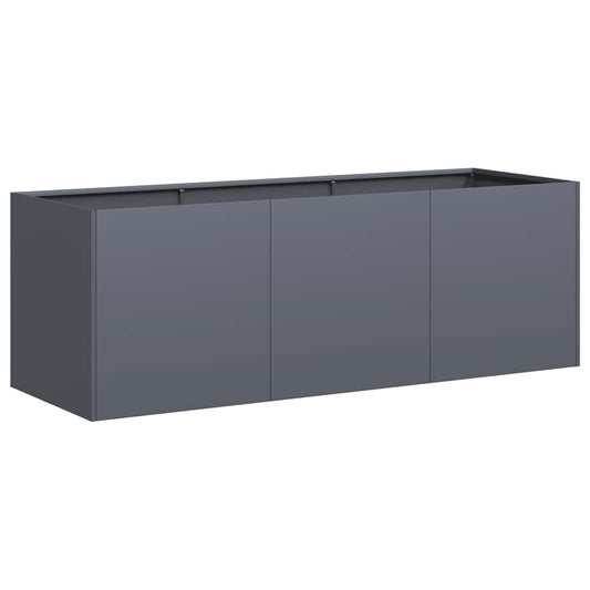 Planter Anthracite 120x40x40 cm Cold-rolled Steel Planter Anthracite 120x40x40 cm Cold-rolled Steel