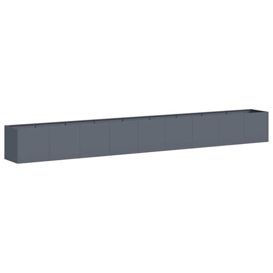 Planter Anthracite 360x40x40 cm Cold-rolled Steel Planter Anthracite 360x40x40 cm Cold-rolled Steel