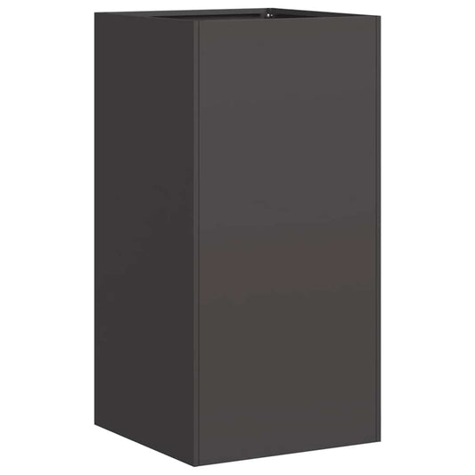 Planter Black 40x40x80 cm Cold-rolled Steel Planter Black 40x40x80 cm Cold-rolled Steel
