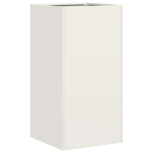 Planter White 40x40x80 cm Cold-rolled Steel Planter White 40x40x80 cm Cold-rolled Steel