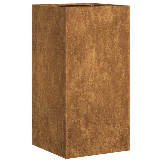 Planter Rusty 40x40x80 cm Weathering Steel Planter Rusty 40x40x80 cm Weathering Steel