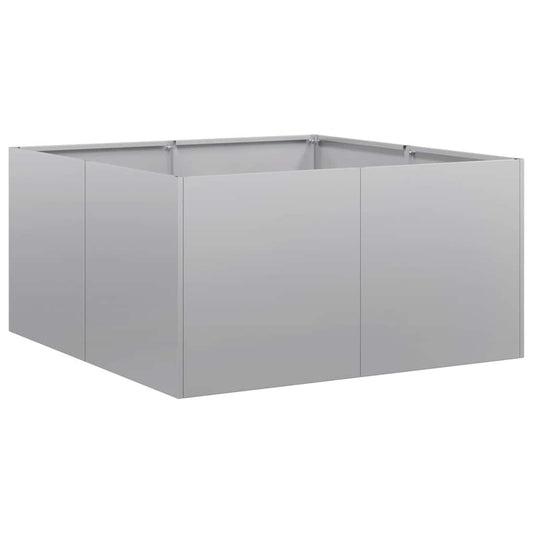 Planter 80x80x40 cm Galvanised Steel Planter 80x80x40 cm Galvanised Steel