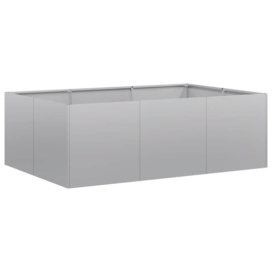 Planter 120x80x40 cm Galvanised Steel Planter 120x80x40 cm Galvanised Steel