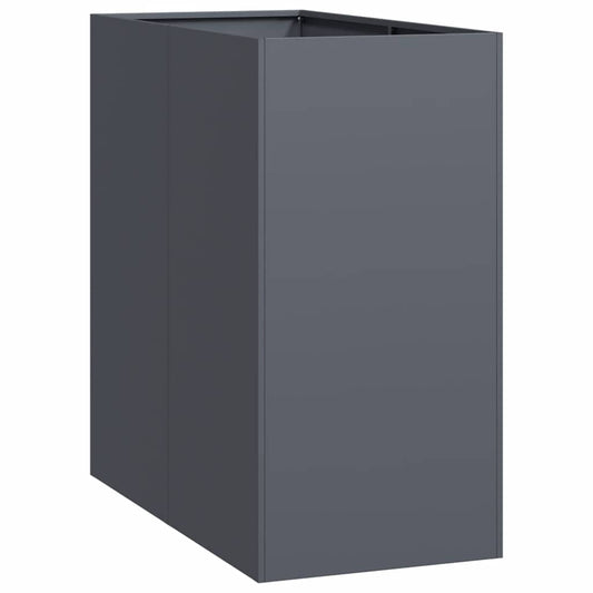 Planter Anthracite 40x80x80 cm Steel Planter Anthracite 40x80x80 cm Steel