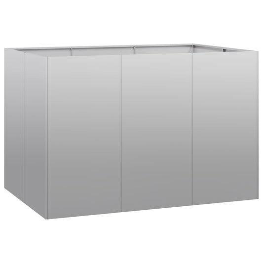 Planter 120x80x80 cm Galvanised Steel Planter 120x80x80 cm Galvanised Steel