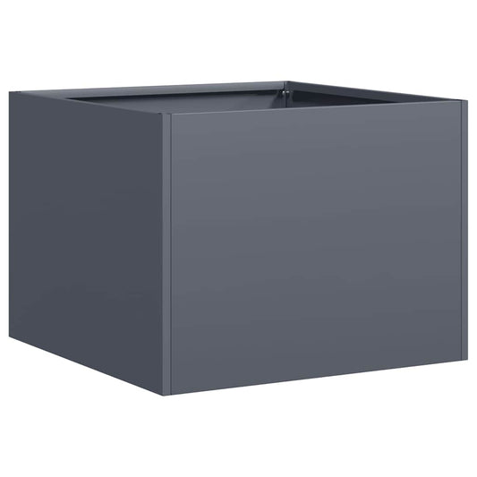 Planter Anthracite 40x40x30 cm Steel Planter Anthracite 40x40x30 cm Steel