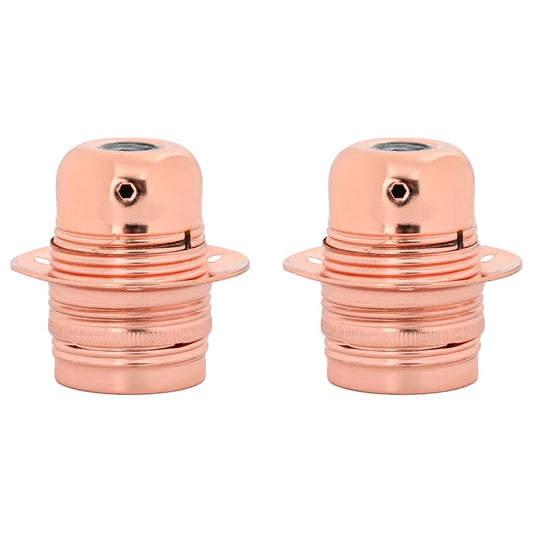 Lamp Holders 2 pcs Rose Gold E27 Lamp Holders 2 pcs Rose Gold E27